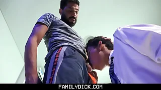 FamilyDick - Stepdad Punishes His Boy By Plowing His Asshole Bet on a support